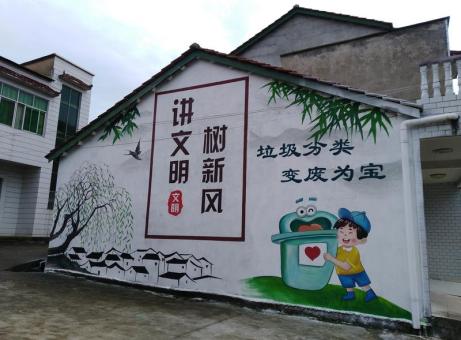 攸县墙绘是现在流行的墙体广告