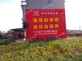 攸县农村墙体广告给农村人民带来方便