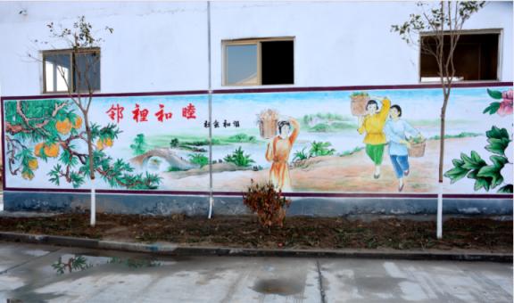 攸县乡镇文化墙 乡风文明焕发新活力