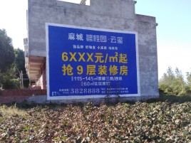 攸县墙体广告的好处