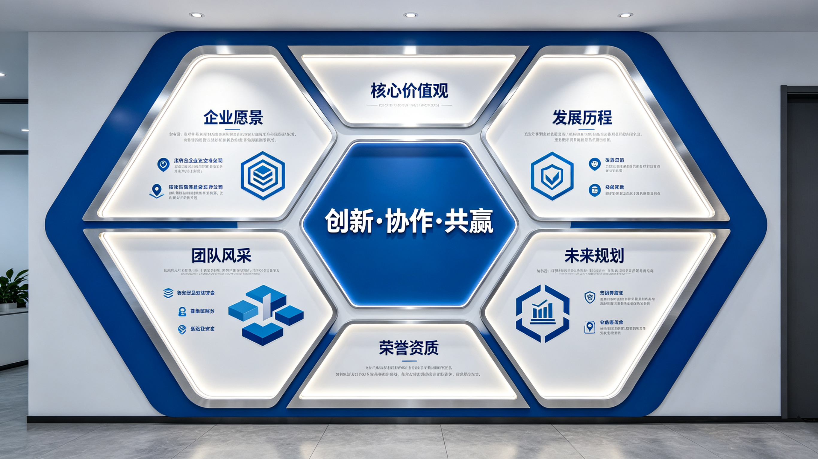 攸县企业文化墙六边形避坑指南（新手常犯5个错误）